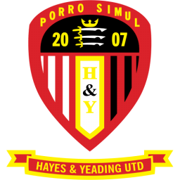 Hayes-Yeading-United team photo for Hayes-Yeading-United